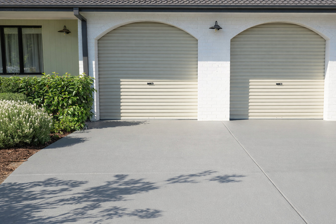 Concrete driveway building in Chino Hills, CA